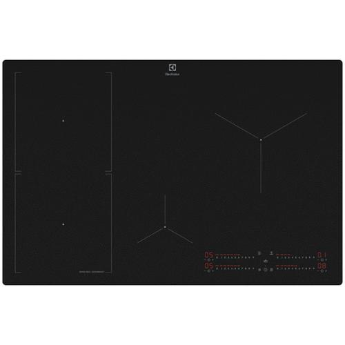 Plita incorporabila Electrolux EIS82453IZ, Inductie, 4 zone de gatit, Sense Boil, Control touch prin culisare, Conectivitate hota, SaphirMatt, Booster (4 zone), Timer electronic, Oprire automata, Functie punte (Negru)