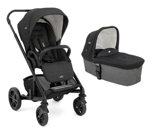 Carucior Joie Chrome Shale 2 in 1, 0-22 kg, Landou Joie Chrome Shale, 0-9 kg (Negru)