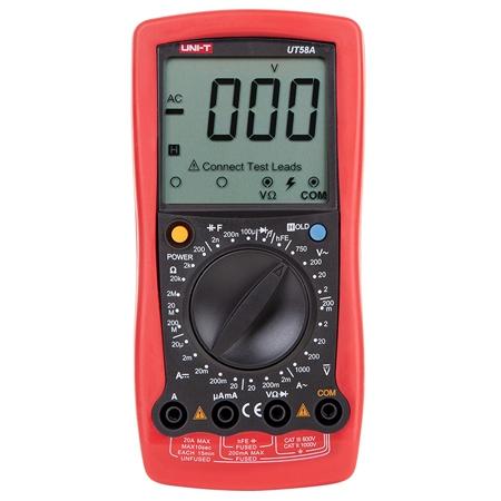 Multimetru digital UNI-T UT58A, Masurare continuitate, Oprire automata