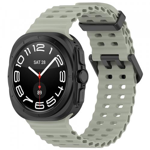 Curea Techsuit W062 pentru Samsung Galaxy Watch Ultra, Verde