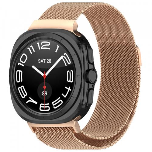 Curea Techsuit W009 pentru Samsung Galaxy Watch Ultra, Auriu