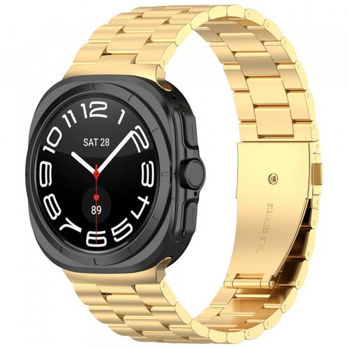 Curea Techsuit W010 pentru Samsung Galaxy Watch Ultra, Auriu