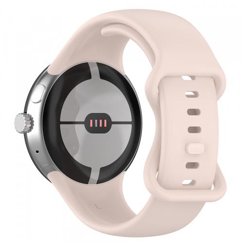 Curea Techsuit W031 pentru Google Pixel Watch 3 45mm, Roz