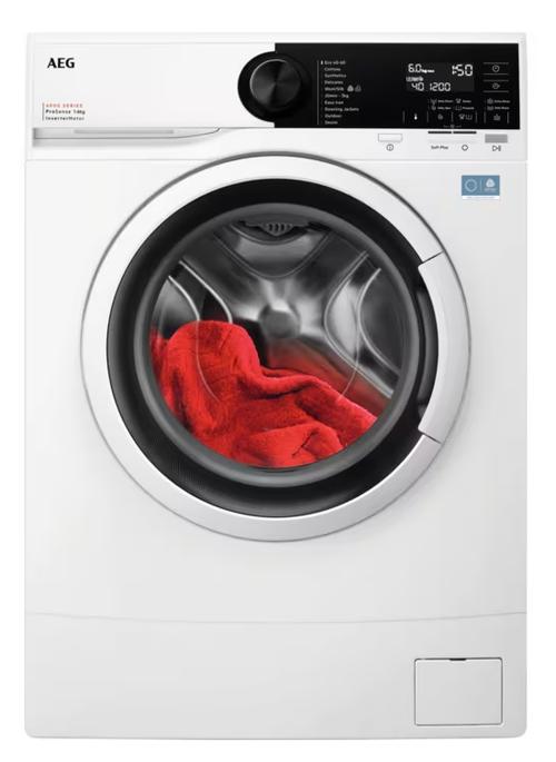 Masina de spalat rufe slim AEG Seria 6000 L6SE26WE, 6 kg, 1200 rpm, Clasa A, Motor Inverter, LCD, Tehnologie ProSense (Alb)