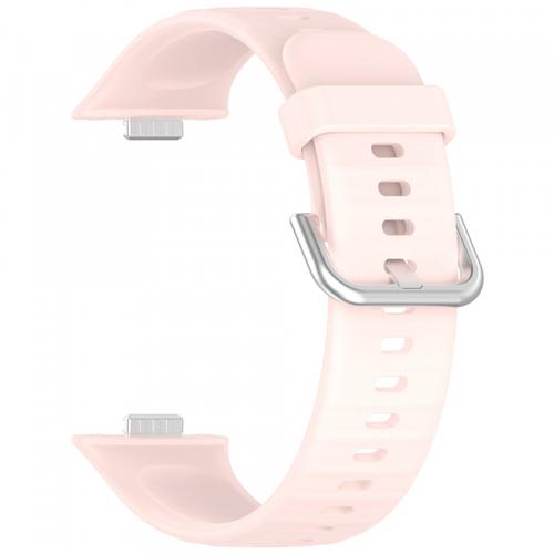 Curea Techsuit W061 pentru Huawei Watch Fit 4 Pro / Fit 4 / Fit 3, Roz