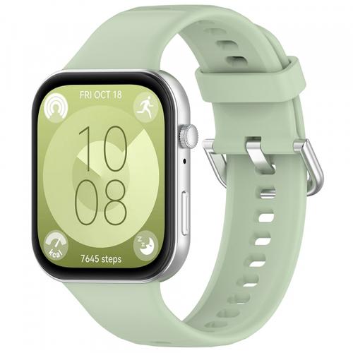 Curea Techsuit W061 pentru Huawei Watch Fit 4 Pro / Watch Fit 4 / Watch Fit 3, Verde