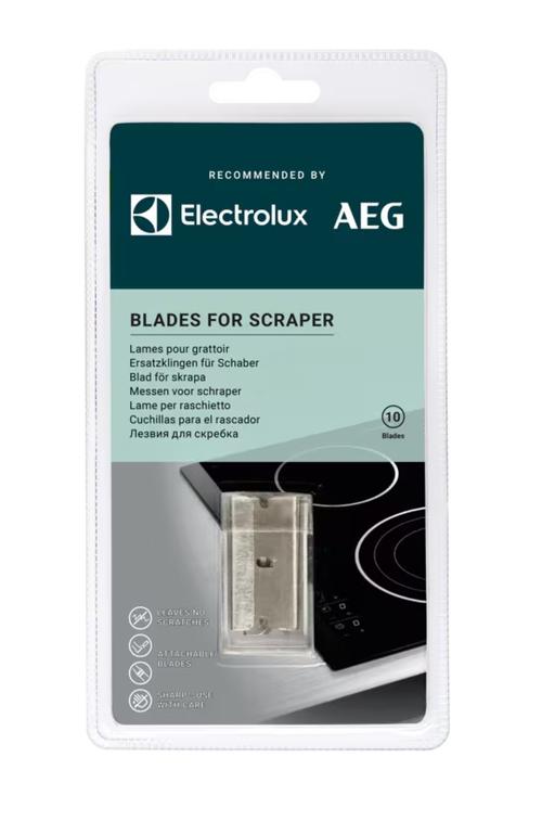 Lame de rezerva pentru racleta plite vitroceramice - 10 bucati, Electrolux E6HUB103