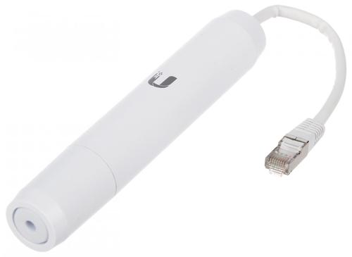 Ubiquiti INS-3AF-O-G POE adapter Gigabit Ethernet, 48 V,  1 x Gigabit RJ45 Port, 1 x Gigabit Ethernet Cable, Power Input 48V, 802.3af, Max. Power Output 24V, 0.5A, Power Method 24V Passive PoE, (Pairs 4, 5+; 7, 8 Return).