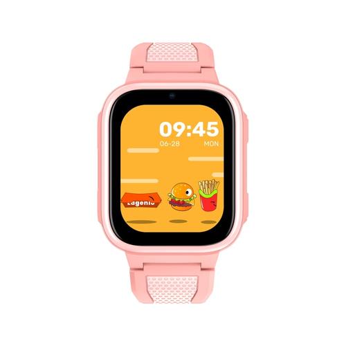 Smartwatch LAGENIO K10, 4G, Ecran AMOLED 1.8inch, 64MB RAM, 128MB Flash, Camera 0.3MP, RTOS, Tracking GPS, Apel Video, Mesaje, Control Parental, Ceas cu Alarma, 950mAh, Pentru copii intre 5-14 (Roz)