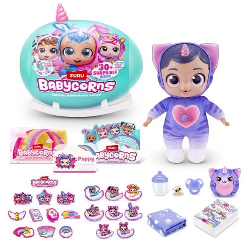 Jucarie de plus surpriza Rainbocorns Babycorns, 30 surprize