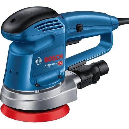 Slefuitor cu excentric Bosch Professional GEX 34-125, 125 mm, 340W, 12.000 rpm, 24.000 vibratii/min