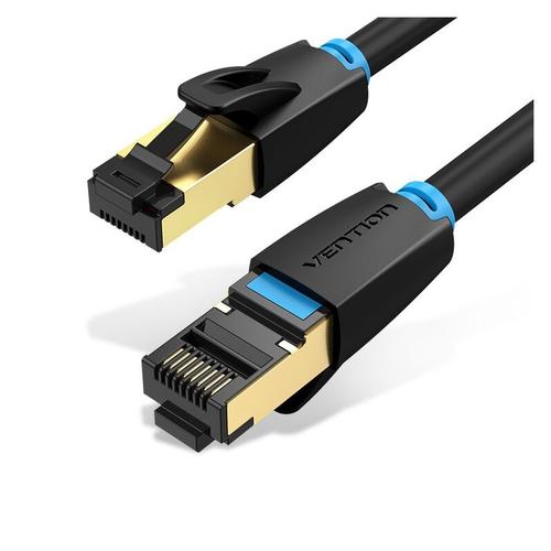 Patchcord SFTP Vention Cat.8, 1m, Negru