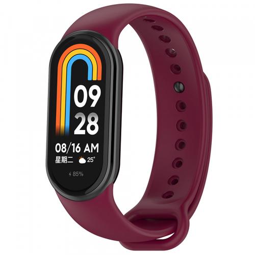 Curea Techsuit W014 pentru Xiaomi Smart Band 9 / 8, Rosu