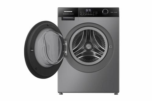 Masina de spalat rufe HEINNER HWM-HMK1014IVTA+++, 10 kg, 1400 rpm, Clasa A, Motor Inverter, 15 programe, Control Touch (Gri)