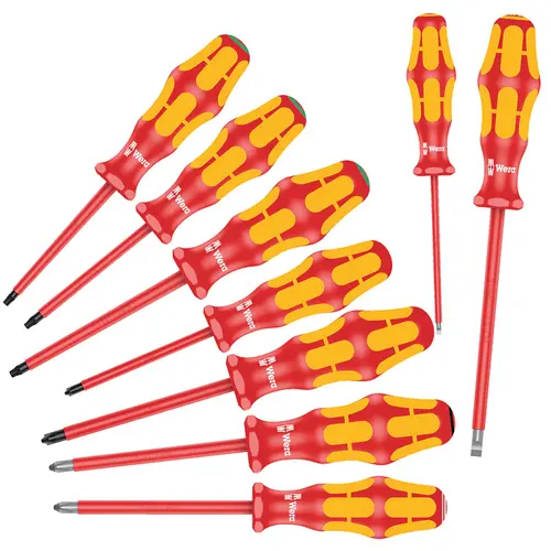 Set surubelnite VDE 160i/162i/167i/9, 9 bucati, Wera