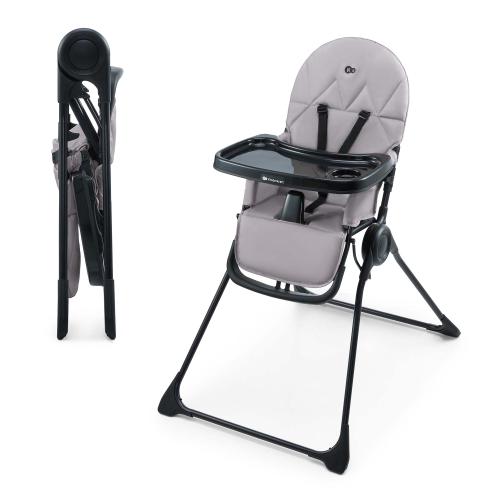 Scaun de masa KinderKraft Binci, 6 Luni+, maxim 15 kg, Gri