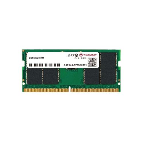 Memorie laptop Transcend 32GB JM DDR5 4800 SO-DIMM, 2Rx8, 2Gx8, CL40, 1.1V, JM4800ASE-32G