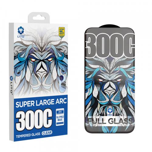 Folie de protectie Ecran Lito D+ Max 300C pentru Apple iPhone 15 Pro Max, Sticla Securizata, Full Glue