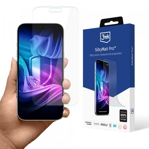 Folie de protectie Ecran Matte 3MK Silky Pro pentru Apple iPhone Air, Plastic