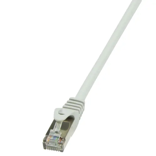 Cablu FTP LOGILINK Cat5e, cupru-aluminiu, 15 m, gri, AWG26, ecranat CP1102S