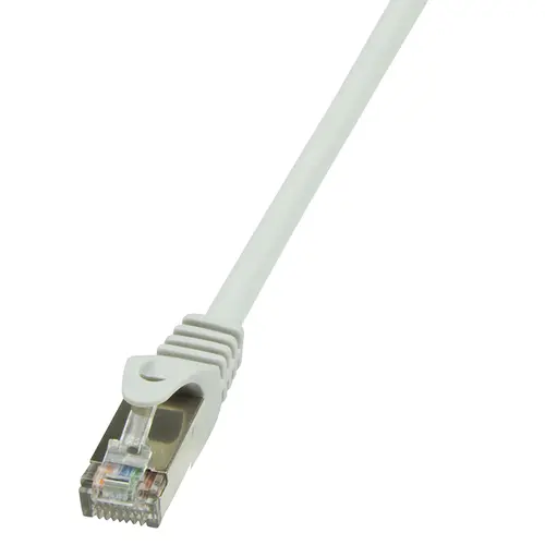 Cablu S/FTP LOGILINK Cat5e, cupru-aluminiu, 5 m, gri, AWG26, dublu ecranat CP1072D