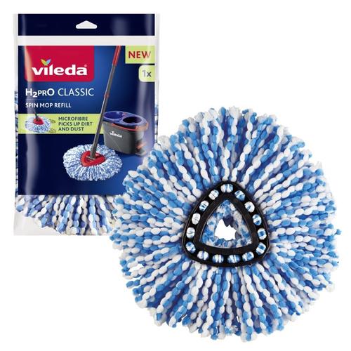 Rezerva mop rotativ pentru Vileda H2prO (Alb/Albastru)