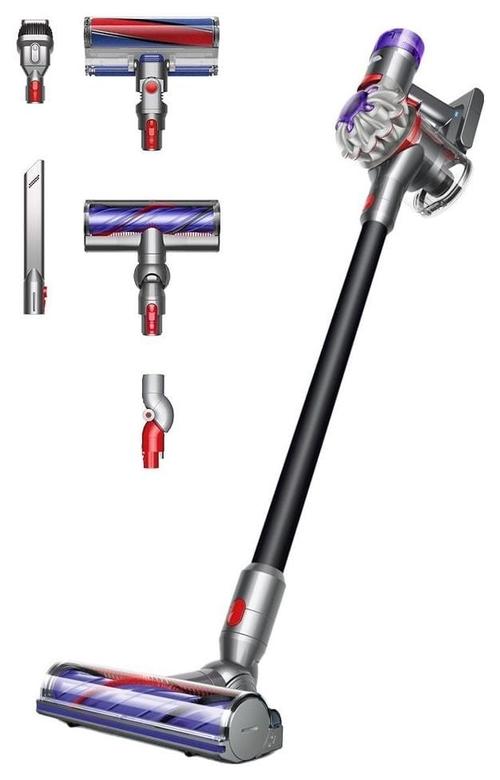 Aspirator Vertical Dyson V8 Total Clean 443093-01, 425 W, 115 AW, Autonomie 40 minute, Recipient 0.54 l (Negru)