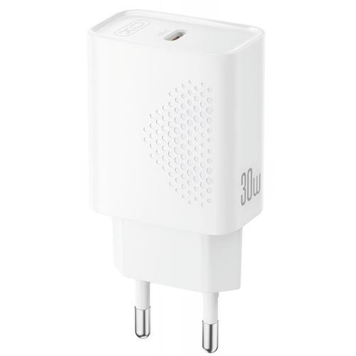 Incarcator Retea XO Design L162, 30W, 3A, 1 x USB-C (Alb)