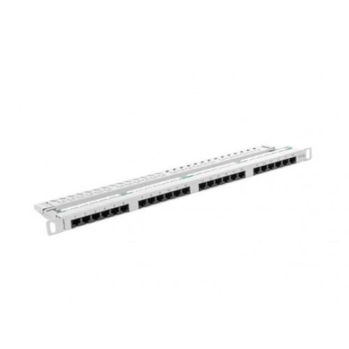 Panou de conexiuni  Lanberg PPU5-0024-S, 24 porturi , 0.5U, cat 5e, Gri