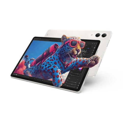 Tableta Lenovo Yoga Tab TB710FU, Procesor Qualcomm® Snapdragon® 8 Gen 3 Hexa-Core, Ecran 3.2K 11.1inch, 12GB RAM, 256GB Flash, Wi-Fi 7, Bluetooth, Android 15 + Lenovo Tab Pen Pro (Bej)