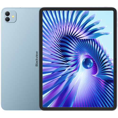 Tableta Blackview LINK 8 SET, Procesor MediaTek Helio G100 Octa-Core, Ecran 2K+ IPS 12.7inch, 12GB RAM, 256GB Flash, Wi-Fi, Bluetooth, Camera 16MP+2MP, 4G, Dual SIM, Android + Mouse + Tastatura + Incarcator + Sticla Protectie (Albastru)