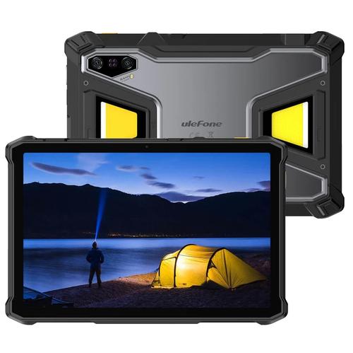 Tableta Ulefone Armor Pad 5 Pro, Procesor Octa-Core Dimensity 7400X, Ecran FHD+ 11inch, 12GB RAM, 512GB Flash, Radio FM, GPS, NFC, Android, 24200 mAh (Negru)