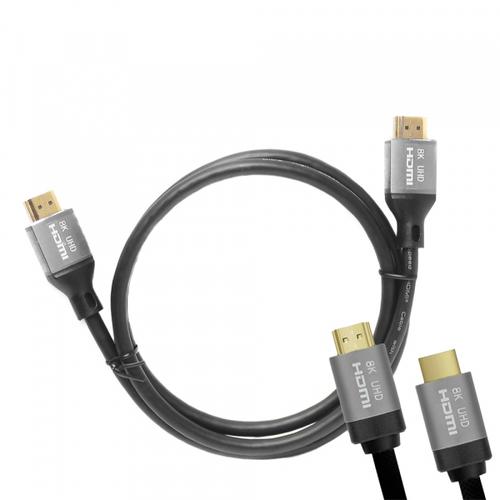 Cablu Video LTC Gold, HDMI - HDMI, 8K, 1m, Negru