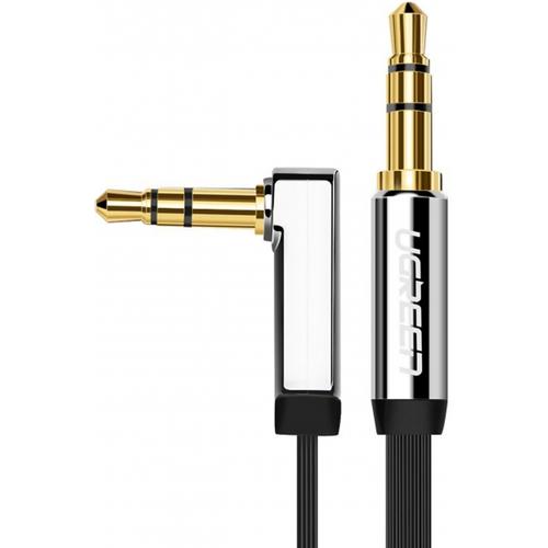 Cablu Audio 3.5mm - 3.5mm UGREEN AV119 Angled, 5m, Negru