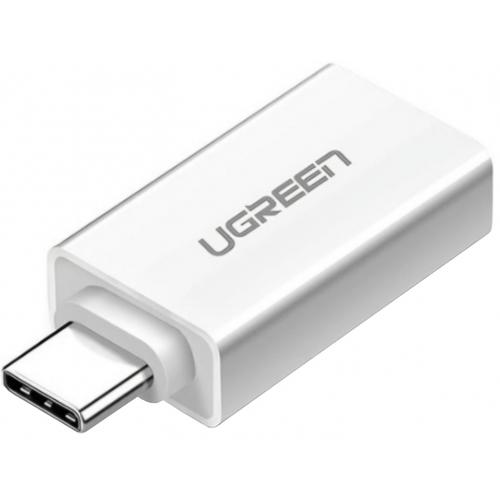 Adaptor UGREEN USB-C - USB-A US173 (Alb)