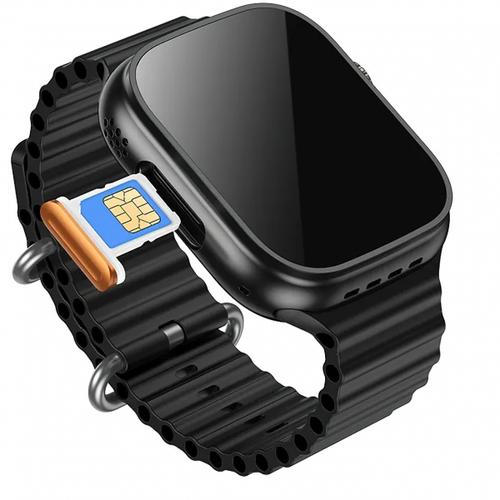 Smartwatch HOCO DYD01 Call, Ecran TFT 1.96inch, Procesor Spreadtrum SL8541E 1GB RAM, 16GB Flash, 4G LTE, Bluetooth (Negru)