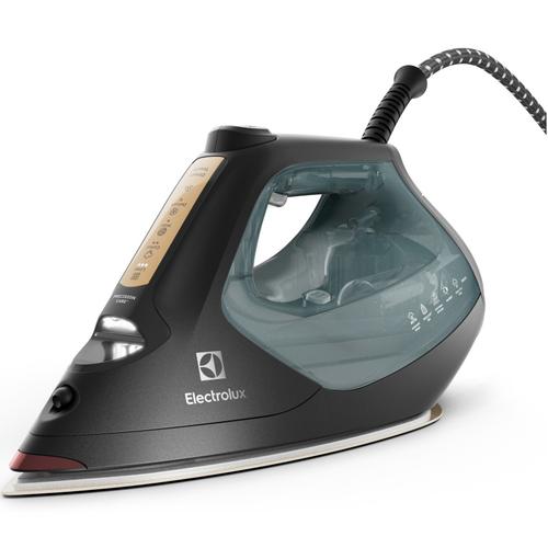 Fier de calcat Electrolux Renew 800 E8SI2-8OG cu generator abur cu presiune, 2800 W, panou de control digital, iluminare LED, jet de abur 250 gr, abur variabil 0-55 g/min, rezervor apa 370ml, oprire automata, talpa Resilium Ski 500 (Verde/G