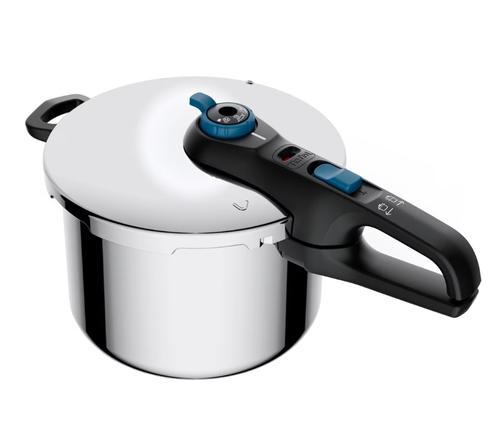 Oala sub presiune Tefal Secure Trendy, 8l, inox (Argintiu)