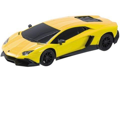 Masina cu telecomanda Lamborghini Aventador, Scara 1 la 24, Galben