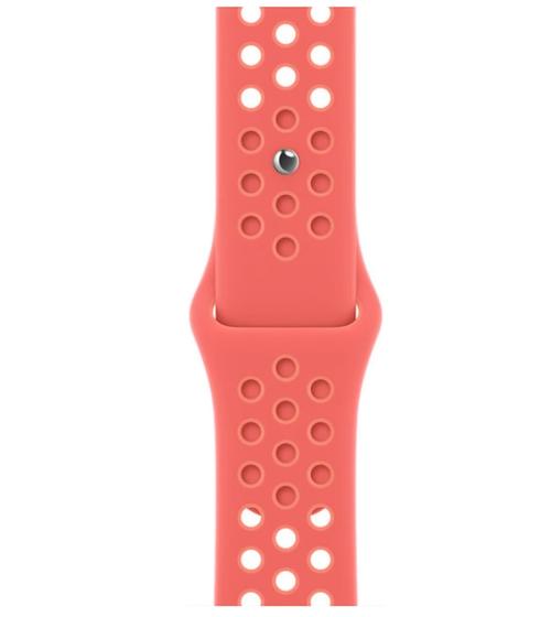 Curea Smartwatch Apple Nike Sport Band ML853, Regular, pentru Apple Watch 41mm (Portocaliu)
