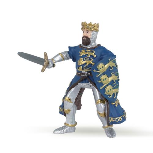 Figurina Papo - Personaje medievale, Regele Richard Albastru
