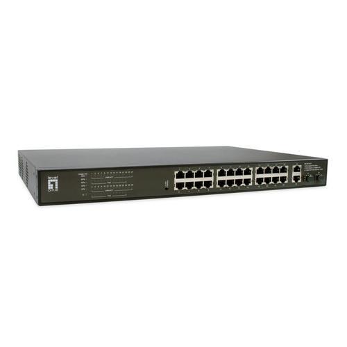Switch LevelOne GEP-2821, 24 porturi, PoE