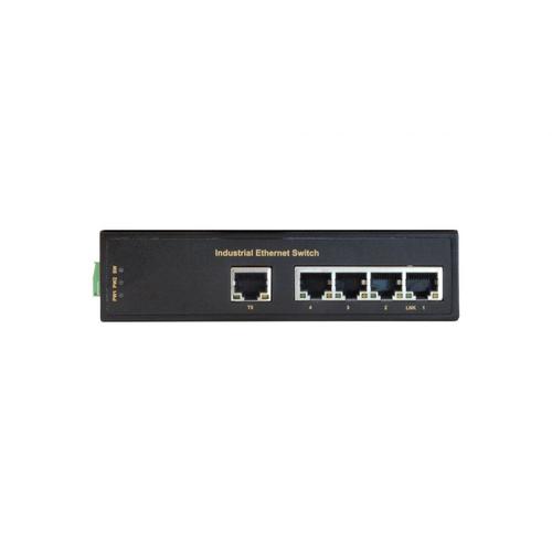 Switch industrial LevelOne IFS-0501, 5 porturi, Fast Ethernet, Negru