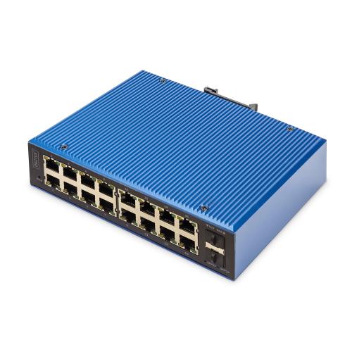 Switch Digitus by Assmann DN-651159, 16 porturi, PoE