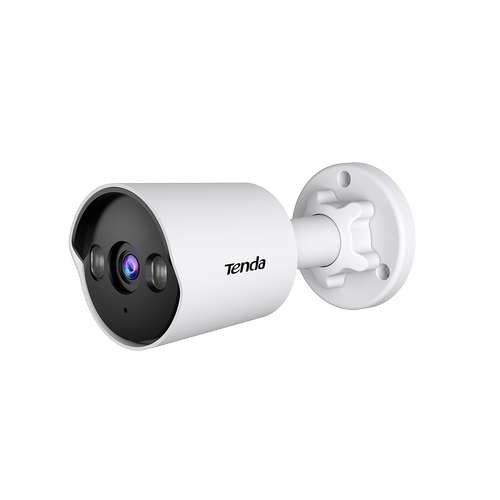 Camera supraveghere exterior IP Tenda TC3B24C-4, Bullet, exterior/interior, IR 30m, 4 Mpx 4mm, 2560x1440, microfon, 1 x RJ45, alimentare PoE IEEE 802.3af, carcasa metal