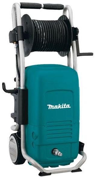 Aparat de spalat cu presiune Makita HW151, 2500 W, 150 bar, 500 l/h debit apa, 50°C temperatura maxima, 10 m lungime furtun