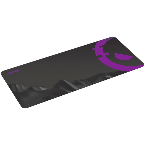 Mouse Pad LORGAR MPA15XL, 900 x 400 x 3, poliester, Negru/Mov