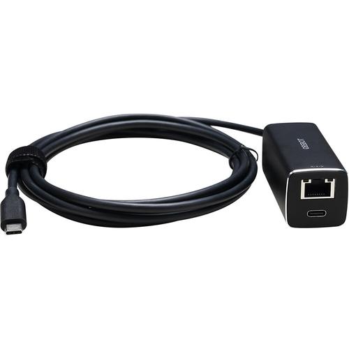Adaptor USB-C la Ethernet Obsbot, cablu 2m, Compatibil Tail Air, 10/100 Mbps (Negru)