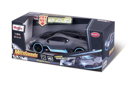 MAISTO MOTOSOUNDS Masina Bugatti Divo 1:24