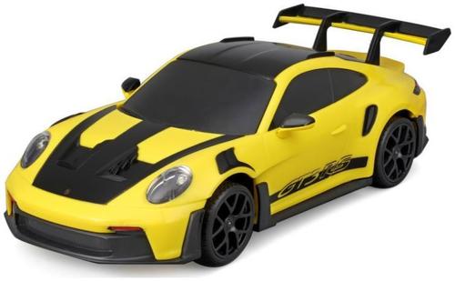 Masinuta cu telecomanda Maisto Porsche 911 GT3 RS scara 1 la 24 (Galben/Negru)